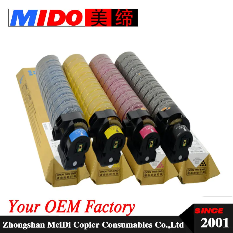 

MPC3502 copier toner cartridge for MP C3002 3502 Compatible Color