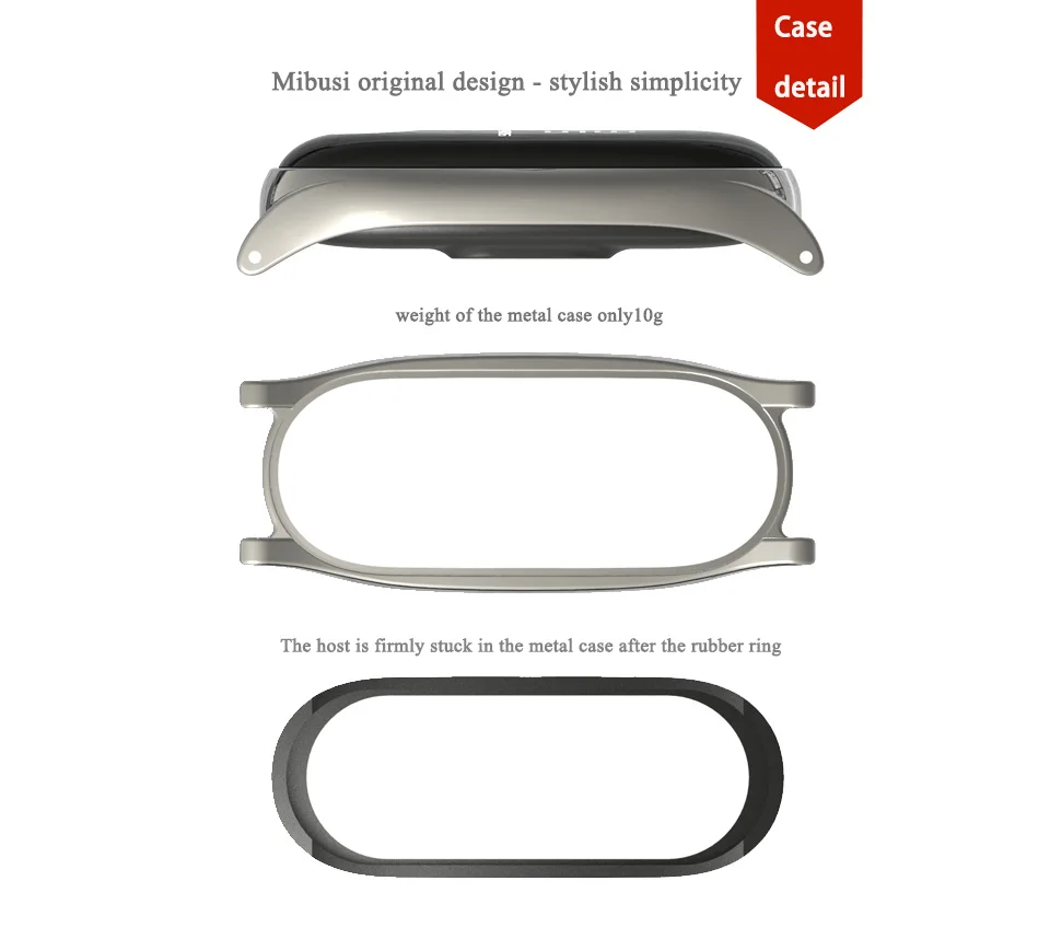Mi jobs mi Band 3 ремешок металлический браслет для Xiaomi mi Band 3 Ремешок Браслет умные часы ремешок из нержавеющей стали Correa mi Band 3 ремешок