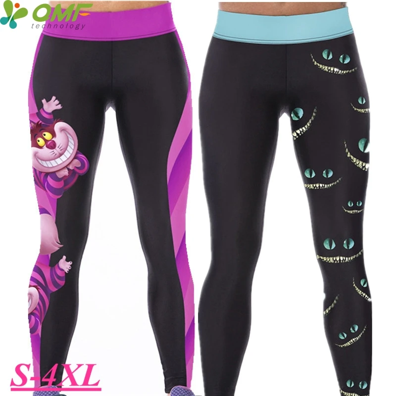 Alice In Wonderland Yoga Pants Workout 