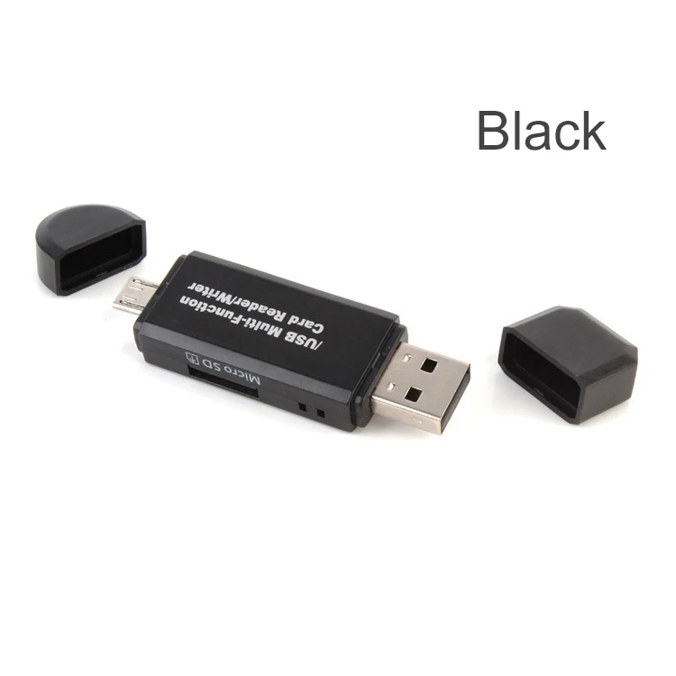 Все в одном кард-ридер мини USB 2,0 OTG Micro SD/SDXC TF кард-ридер адаптер для ПК ноутбук