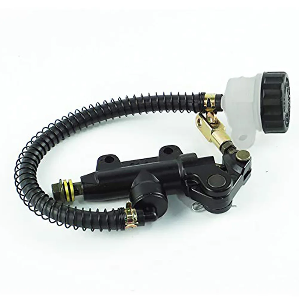 

Easy Installlation ATV Cylinder Motorcycle Accessories Practical Foot Hydraulic Rear Brake Pump Oil Cup Refit Durable Disc
