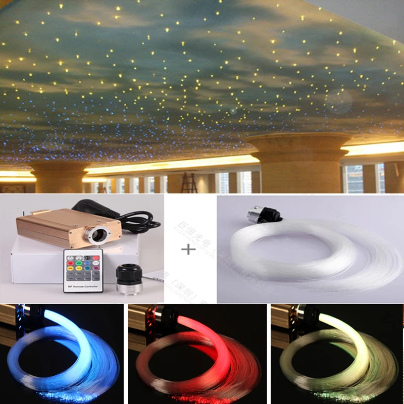 13214 étoile étoilée Effet Ciel Plafond Fibre De Verre Optique Led Maille éclairage In éclairage Par Fibre Optique From Lampes Et éclairages On