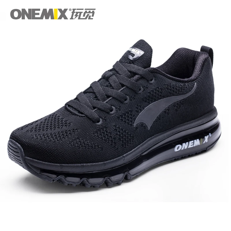 Billig ONEMIX Männer Laufschuhe Frauen Air Knit Sneakers Licht Outdoor Sport Schuhe Air Kissen Althletic Schuhe 2019 Neueste