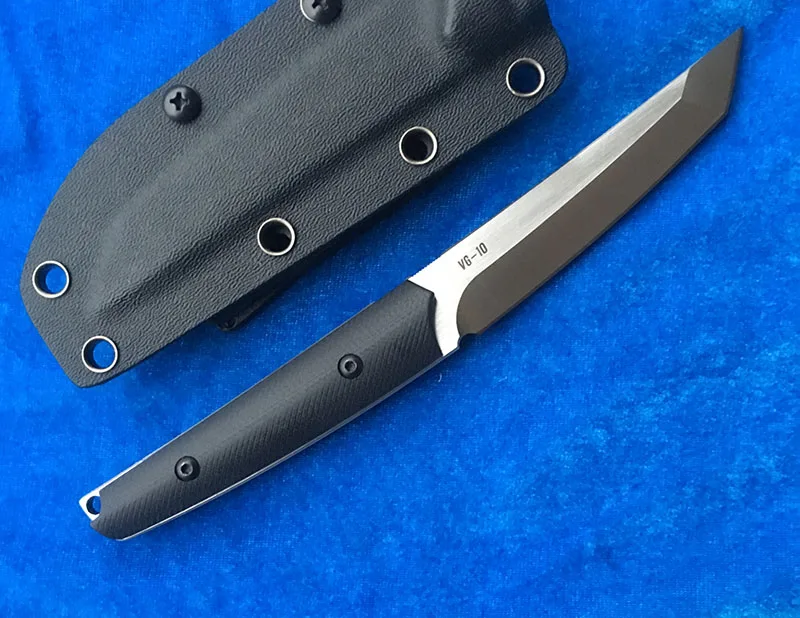 Фото Тактический охотничий нож с фиксированным лезвием рукояткой G10 knife tool kydex sheathknife Тактический охотничий нож с фиксированным лезвием рукояткой G10 knife tool kydex sheathknife