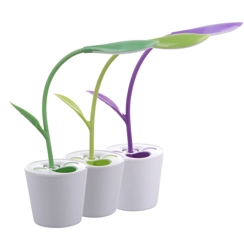 Pot Plant Shape USB LED Night Light Ultra Bright font b Mini b font USB Desk