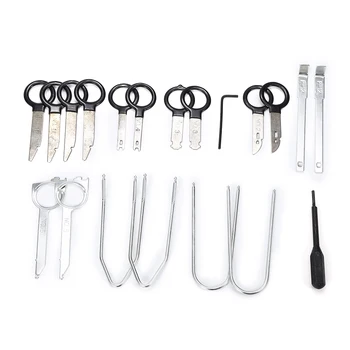 

2017 NEW For Mercedes/BMW/VW/Audi/Ford Car Stereo Radio Professional Removal Tool Keys Kit Set 20pcs/set Removal Tool