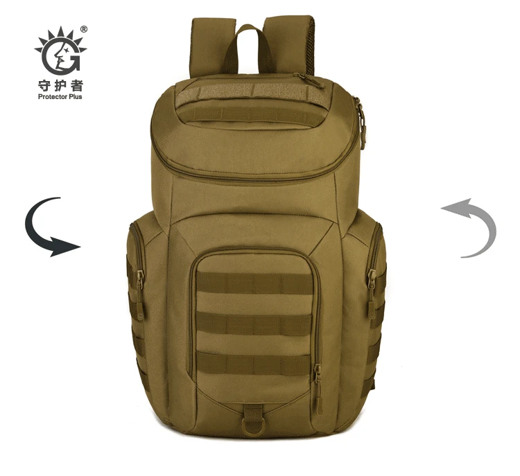 Протектор Плюс новые жизненные силы сопровождается рюкзак вентилятор напольный сумка альпинизм сумка для ноутбука Мужская сумка 40L
