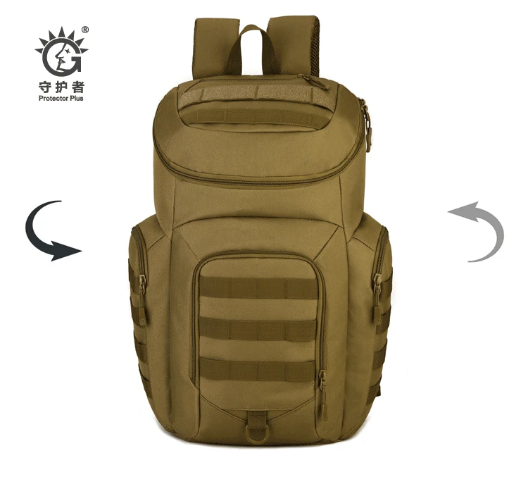Protector Plus New vitality accompanied by backpack outdoor fan shoulder bag mountaineering bag casual computer bag men bag 40L