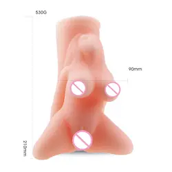 Мужская мастурбация из силикона для мастурбации чашки вагинальный рот анальный оральный Плоть Свет для мужчин Вагина киска взрослых игры