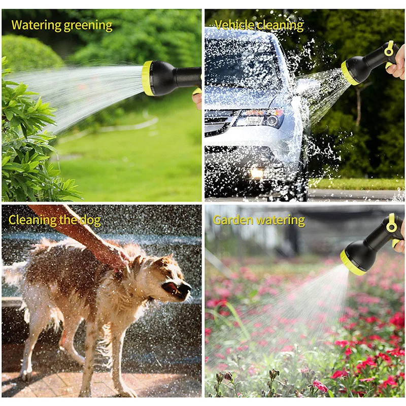 25FT-100FT Garden Hose Extensible Watering Hose Fexible Extendable Car Wash Pipe Hoses Garden Supplies IrrigationTool