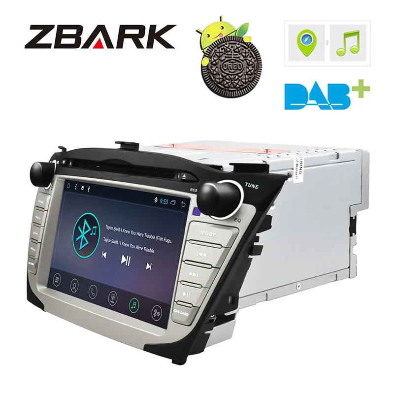 Best 7" Android 8.1 Oreo OS Car DVD Multimedia GPS Radio for Hyundai Tucson 2009-2015 & Hyundai ix35 2009-2015 YHIX35A 2