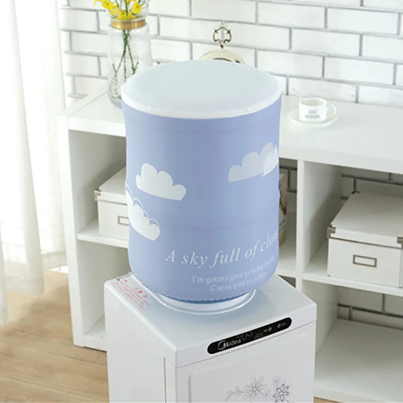Cartoon Dust Cover Water Dispenser Covers Drinking Fountain Machine Dust Cover Protector Dustproof Buket Cloth Protection FC139