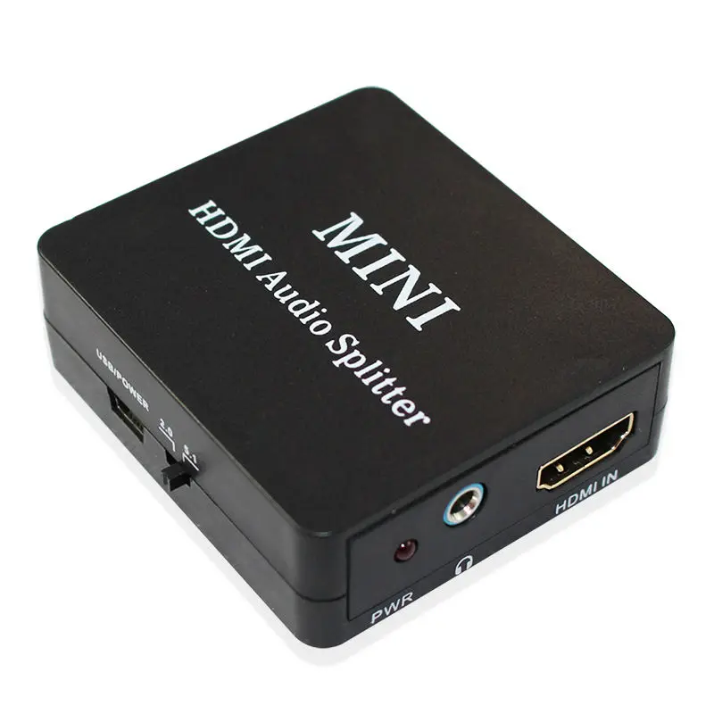 Высокое качество HDMI к HDMI Оптический SPDIF Suppport 5,1+ RCA L/R аудио видео экстрактор конвертер сплиттер адаптер