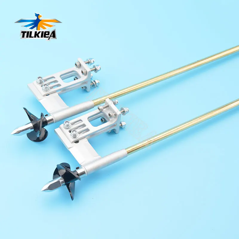 

Left/Right 4mm all-in-one Flex Shaft Cable Drive Dog Prop Nut Prop Shaft Plastic Gasket Brass Tube And Strut For Rc Boat