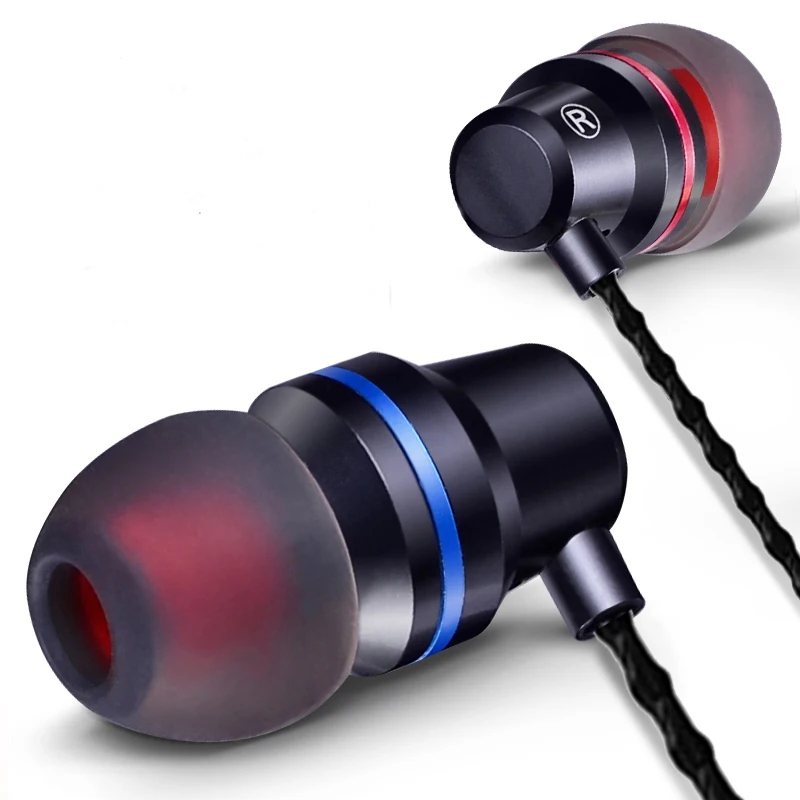 

V1 Spuer High Heavy Extra Bass In ear Earphone Clear Sound With Mic Earbuds For IPhone 5 6 Sumsang Xiaomi DM1