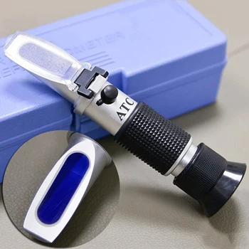 

ATC Glycol Refractometer Car Antifreeze Battery Acid Engine Coolant Tester Tool