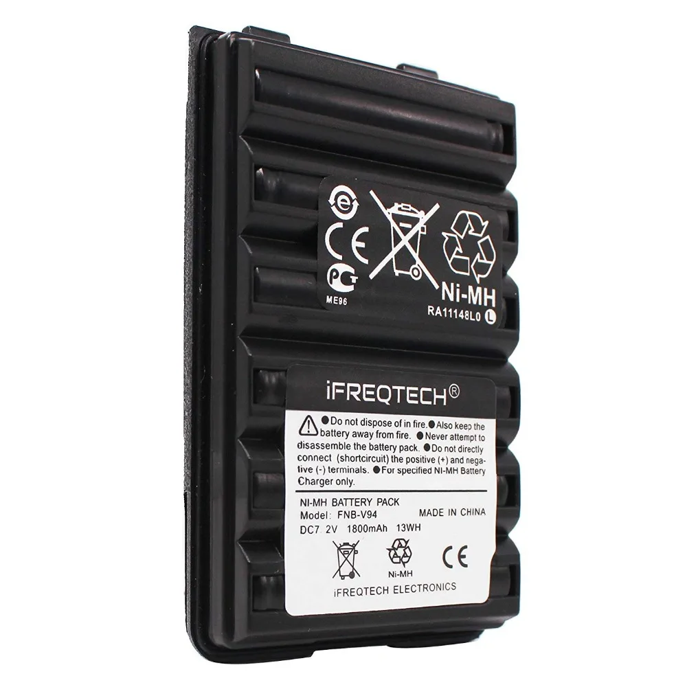 FNB V94 83 металл гидридных или никель Батарея для Yaesu FT 270R 60R Vertex VX 160 168 180 210 VXA 220 414 417 HX