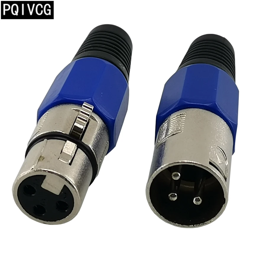 

10 pairs / 3 PIN XRL Plug ON/OUT DMX XRL PLUG 10 pieces IN 10 pieces OUT