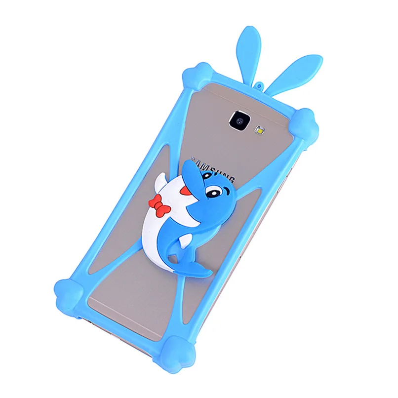 

Cute Cartoon Silicone Universal Cell Phone Holster Cases Fundas For HTC Desire 626 g D626W Case Silicon Coque Cover