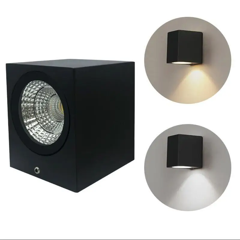 

5W LED Outdoor Lighting Wall Light Lamp Exterior Outside Up Down COB Led Porch light Waterproof IP65 Garden Light Wall sconces