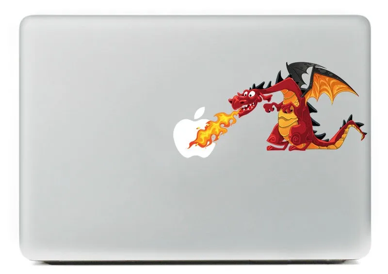 Виниловая наклейка Spitfire Little Dragon для DIY Macbook Pro/Air 11 13 15 дюймов чехол для ноутбука Наклейка