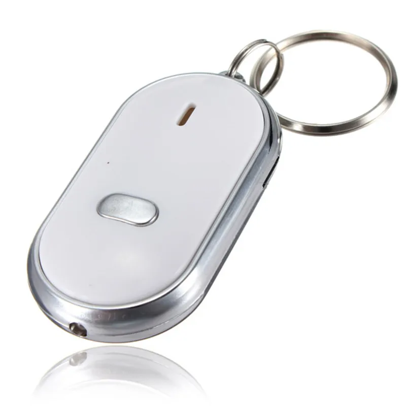 New 1PC Whistle LED Light Torch Remote Sound Control Lost Key Finder Locator Keychain Keyring With Claps | Электроника