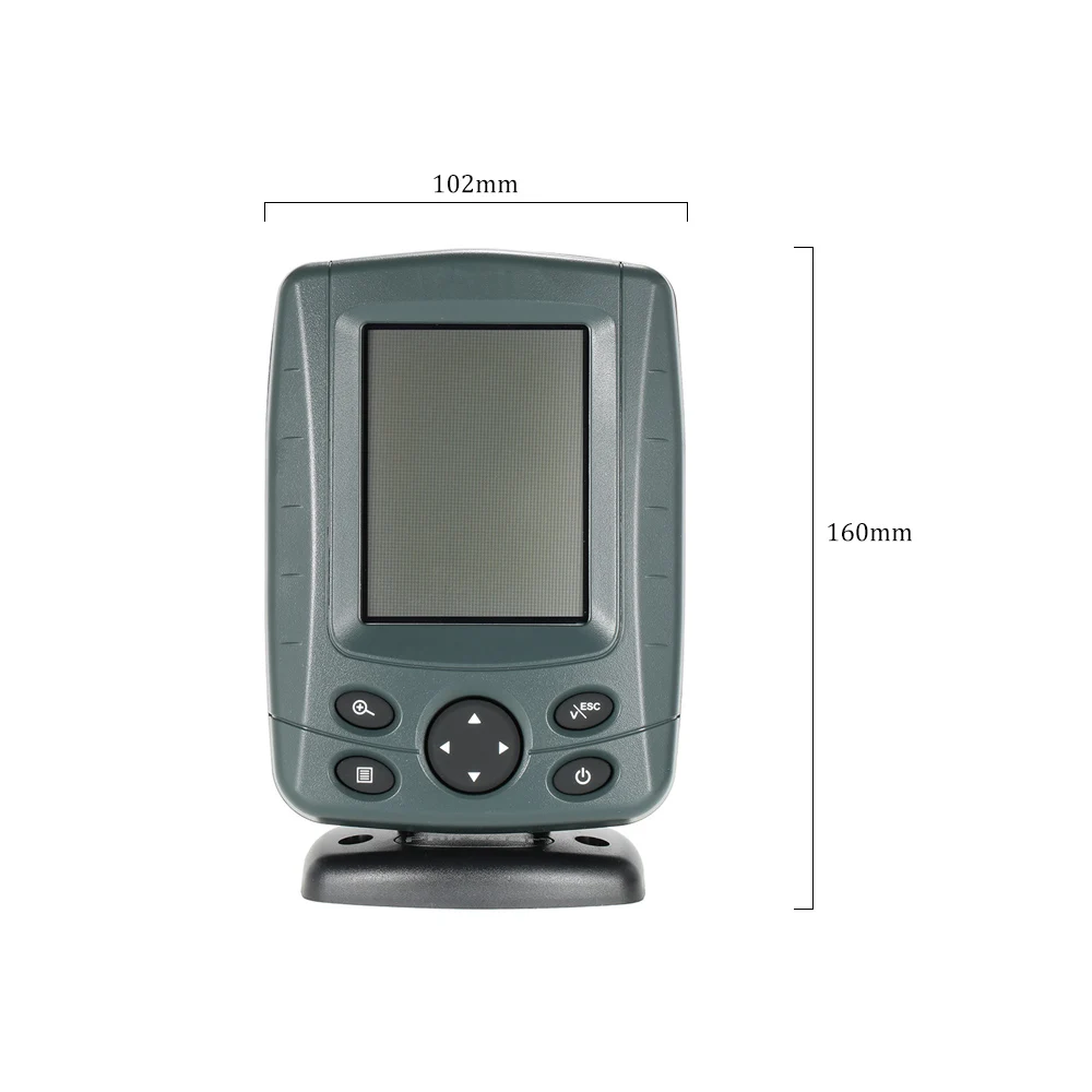 휴대용 3.5 인치 LCD 어군 탐지기, 야외 낚시 소나 센서, 어군 탐지기, 수심 탐지기, 수중 카메라 알람