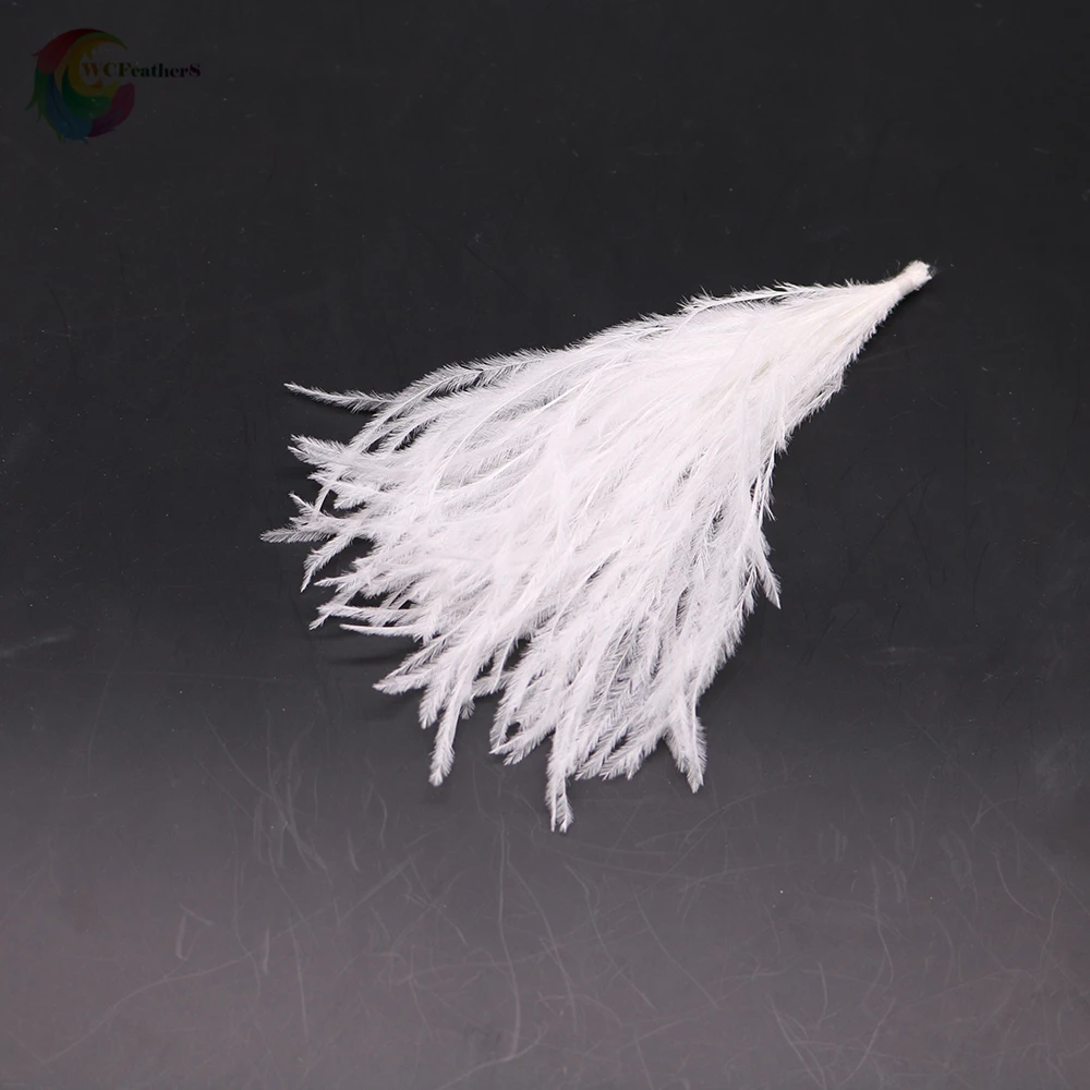 New Natural Ostrich Feather Filaments 10 15cm Feathers For Crafts New Natural Ostrich Feather Filaments 10 15cm Feathers For Crafts Diy Jewelry Material Wedding Dress Decorations Accessories In From Home Garden
