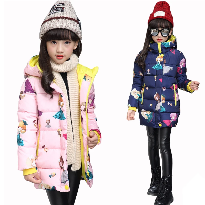 Baby Girls Jacket 2018 Winter Jacket for Girls Coat Kids Warm Hooded Outerwear Children Clothes Infant Girl Padded Cotton Jacket цена Baby Girls Jacket 2018 Winter Jacket for Girls Coat Kids Warm Hooded Outerwear Children Clothes Infant Girl Padded Cotton Jacket цены онлайн