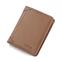 Мужской кошелек, сумочка для денег, модный мужской мини-кошелек из мягкой искусственной кожи, держатель для карт, карман для монет, тонкий мужской кошелек