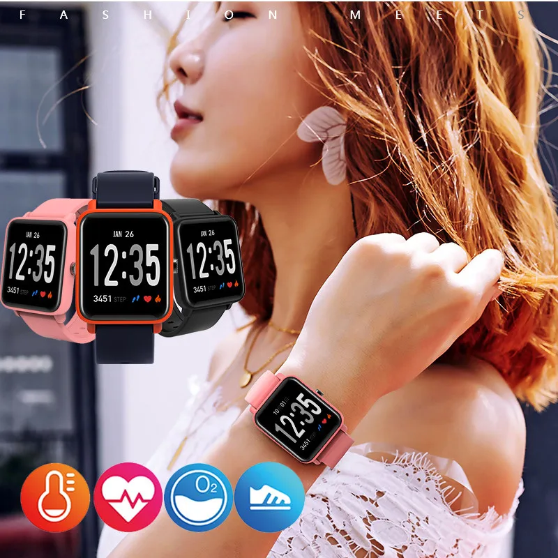 

DO10 Heart Rate Blood Pressure Sleep Monitoring Smart Watch Sports Bracelet 2019 hot sales Smart Watch drop ship