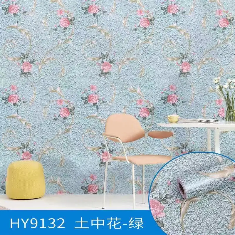 Living Walls Wallpaper Deasign House PVC Vinyl Coated Wall Paper Self Adhesive Wall Sticker For Interior Decor Roll Size 0.45m