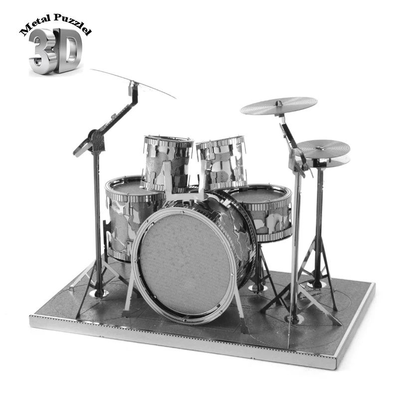 3D Miniature Musical Instruments Model Jigsaws DIY New Year Gift Building Model Educational Toy for Kids