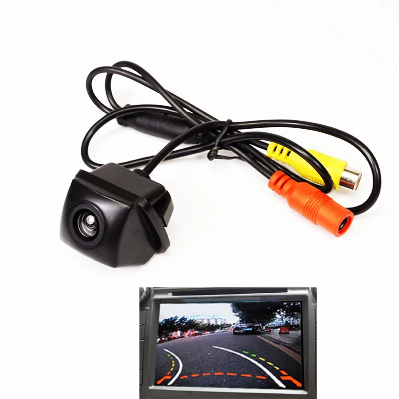 Динамический траектории CCd HD камера заднего вида камера ночного видения для Toyota Prius Aurion 2006 2007 2008 2009 2010 2011 камера - Название цвета: Dynamic track