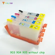 Vilaxh For HP For HP 903 904 905 refillable ink cartridge for HP OfficeJet 6950 6956