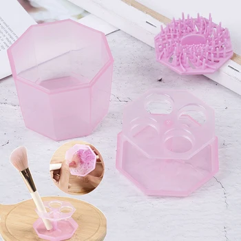 

1PC New Pink Silicone Cleaning Glove Makeup Washing Brush Drying Racks Scrubber Tool Cute Cleaner Tool Hot Sale