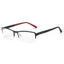 180 Optical Eyeglasses Frame for Men Eyewear Prescription Glasses Half Rim Man Spectacles Alloy Frame Eyeglasses ee fashion square eyeglasses men half frame optical eyeglasses frame optical eye glasses frame prescription eyewear oculos