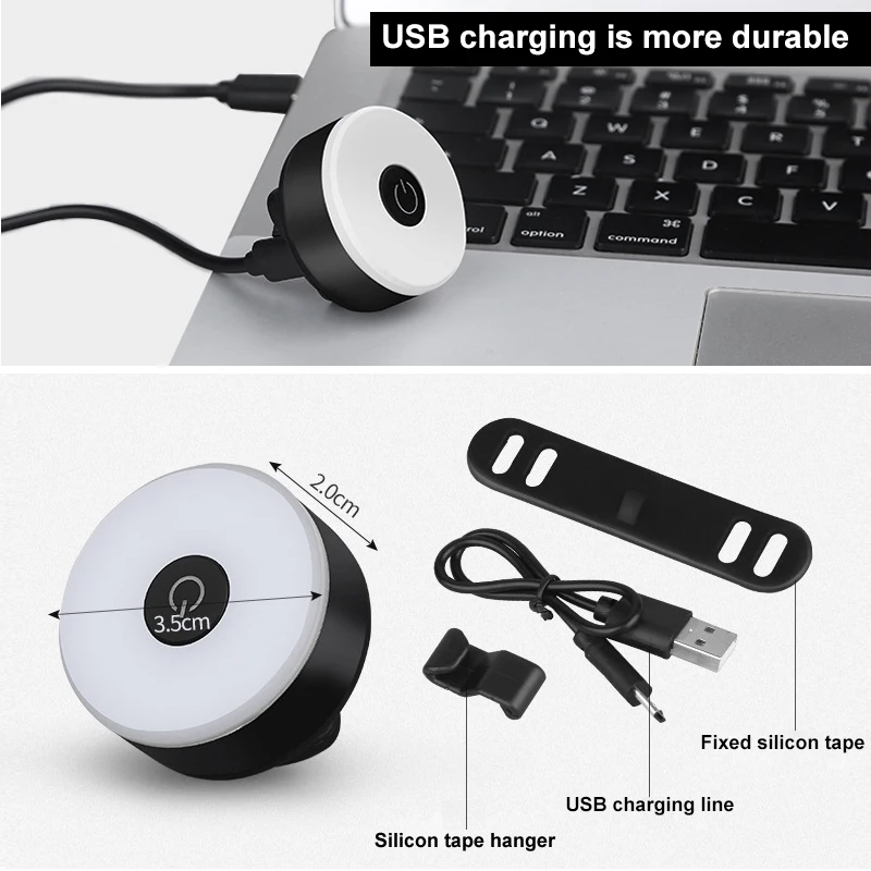 Flash Deal New Style Simple Bicycle Taillights USB Charging Multi-Mode High-Brightness Warning Light Moutain Road Bicycle Headlight 9 Flash Deal New Style Simple Bicycle Taillights USB Charging Multi-Mode High-Brightness Warning Light Moutain Road Bicycle Headlight 9