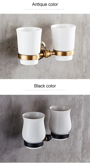 Black Oil Rubbed Bronze Single Tumbler Holder Cup & Tumbler Holders  Toothbrush Holder Bathroom Accessories - Cup & Tumbler Holders - AliExpress