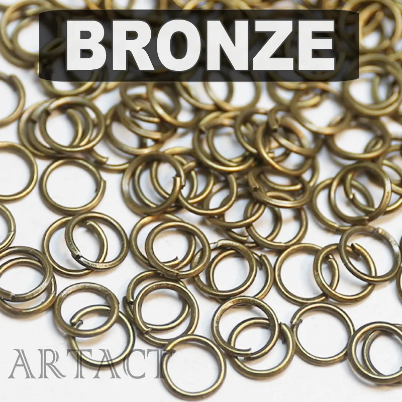 3 мм 1200 шт 4 мм 1000 шт 0,5 толстый Открытый прыжок Сплит кольцо звено Серебро Золото Бронза петли для DIY ожерелье ювелирные изделия ниструменты для наращивания волос