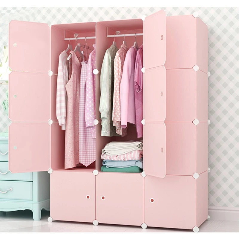 Diy Closet Home Clothes Storage Hanging Wardrobe Waterproof Diy Closet Home Clothes Storage Hanging Wardrobe Waterproof Embled Wardrobes Bedroom Furniture Cabinet In From On