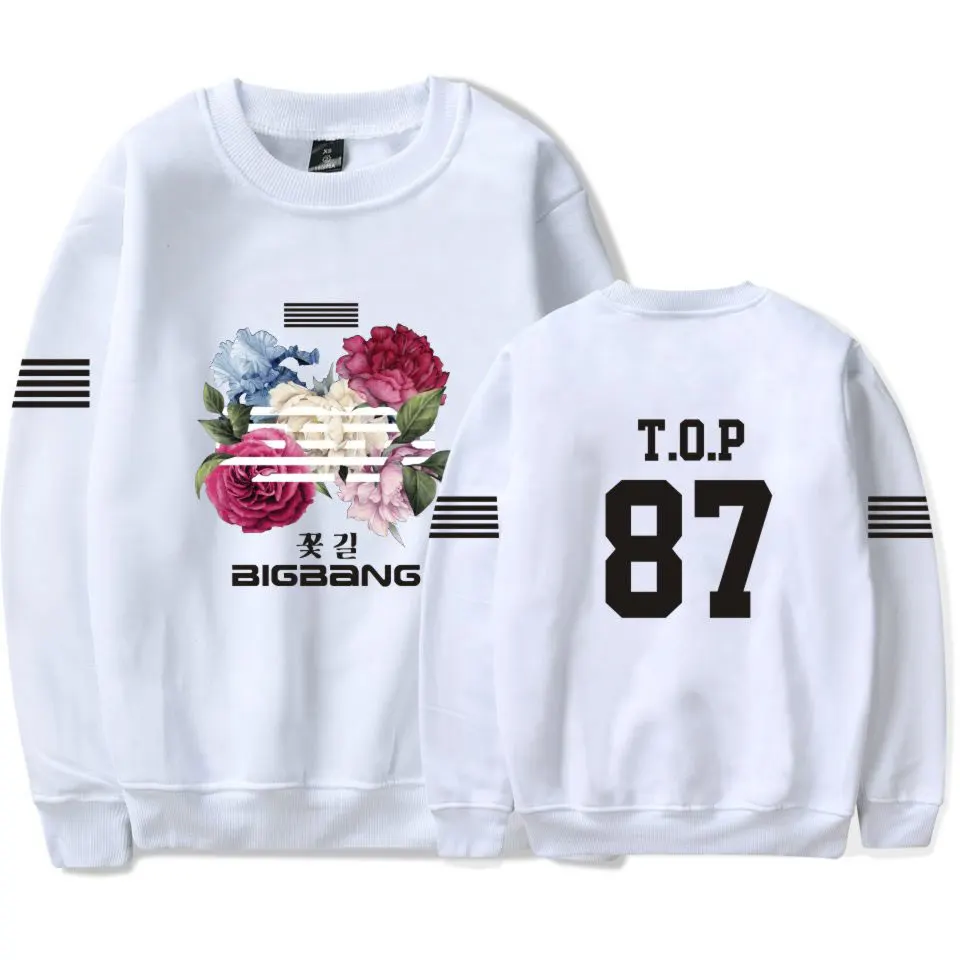 Bigbang big bang bangtan Толстовка kpop Корейская harajuku Толстовка moletom feminino модный брендовый спортивный костюм размера плюс 4xl