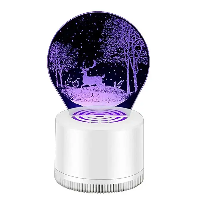 Светодиодный GLE Zapper Killer лампа от комаров лампы USB электрическая противомоскитная ловушка светодиодный фонарь от насекомых распродажа - Цвет: One Pcs