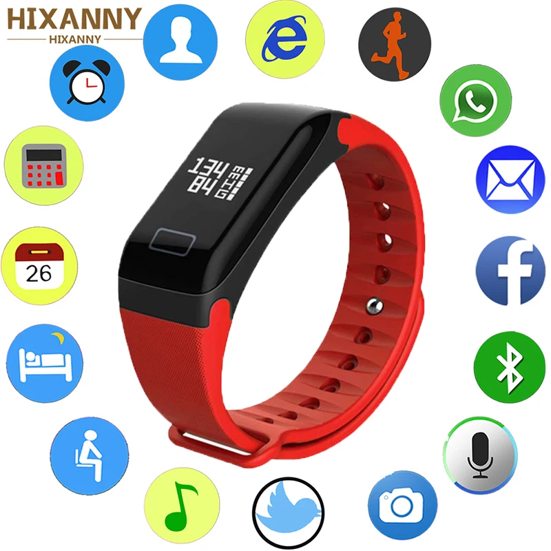 

Smart Bracelet Watch IP67 Blood Pressure Heart Rate Monitor Activity Fitness Tracker Pedometer for Andriod IOS PK M3Plus Y5