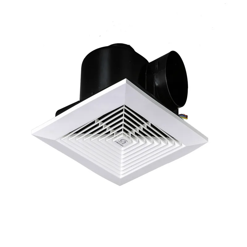 Exhaust fan Ventilator Exhaust fan for kitchen and toilet Suction top type pipe exhaust fan integrated ceiling 300*300mm manual sewer pipe dredger kitchen cleaner toilet cleaner 10 meter