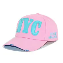 Корейский стиль Женская летняя шляпа с буквами Спортивная изогнутая бейсболка солнцезащитная Кепка розовый черный серый белый