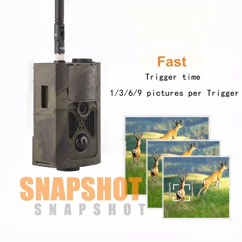 16MP Trail камера сотовая дикая охотничья камера s MMS 2G SMS SMTP HC550M ночное видение фото ловушка беспроводной наблюдения за дикой природой