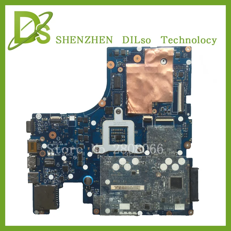 KEFU LA-9061P для lenovo Z500 материнская плата для ноутбука VIWZI-Z2 LA-9061P Z500 2G видеокарта PM оригинальная материнская плата Тест