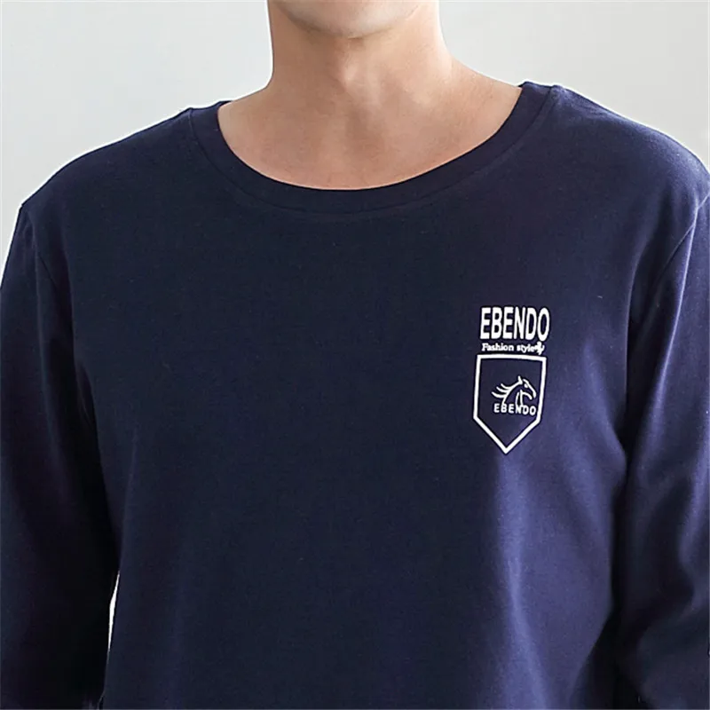 Мужская Хлопковая пижама с длинным рукавом move men t|Мужские пижамные комплекты| |