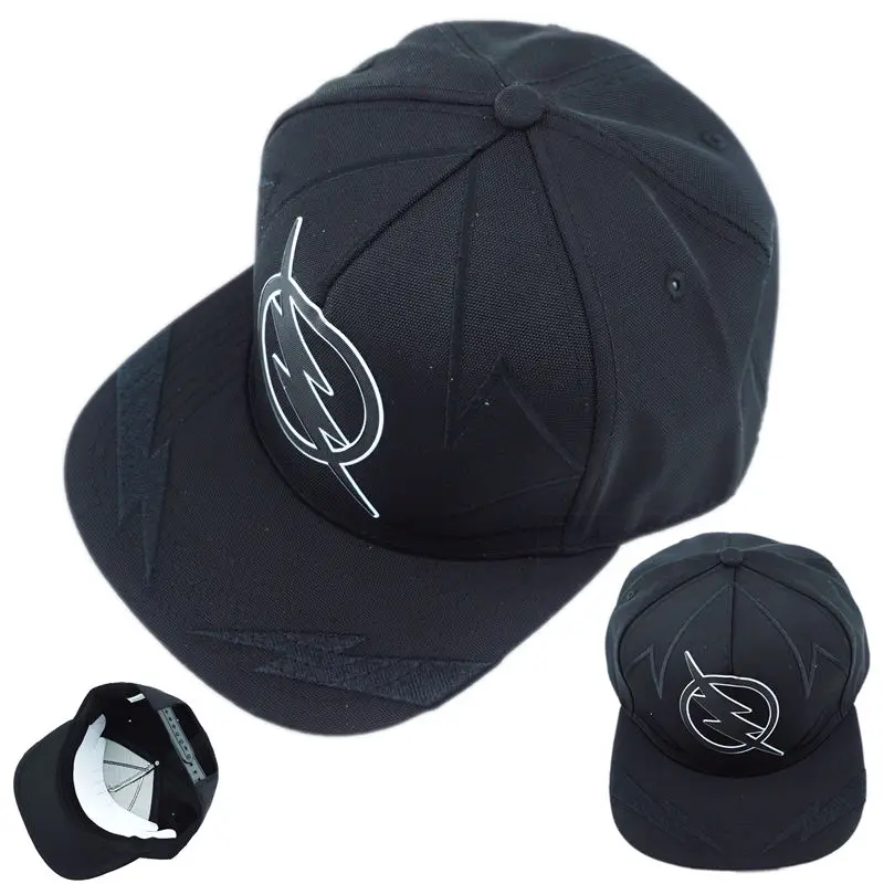 Justice League Black The Flash Hat Hero Barry Allen Adjustable Hip